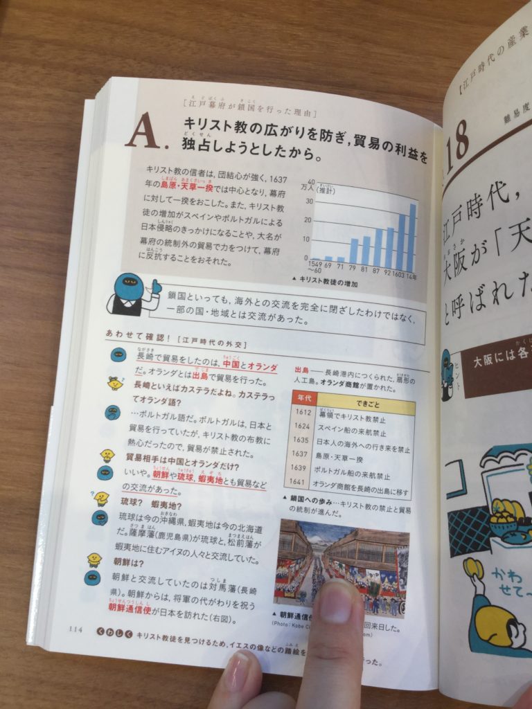 わけがわかる中学社会,右ページ